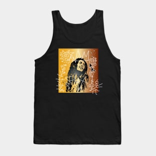 King Sun Marley Bob Art Rasta Tank Top